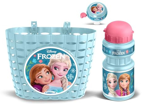 Korb + TRINKFLASCHE + KLINGEL Frozen 2