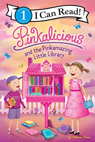 Pinkalicious and the Pinkamazing Little Library: A Level One I Can Read Book About Loving Books and Building Your Own Little Library (I Can Read Level 1)