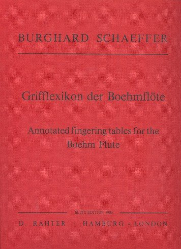 Grifflexikon für die Böhmflöte: Flöte.