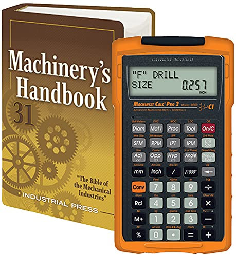 Machinery's Handbook & Calc Pro 2 Combo: Toolbox