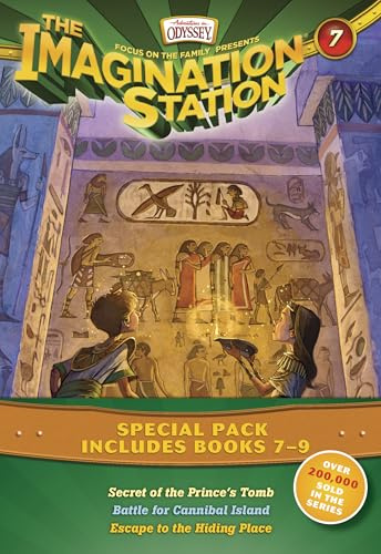 AIO 3 in 1 Secret of the Princes Tomb Battle for Cannibal Island Escape: Secret of the Prince's Tomb/Battle for Cannibal Island/Escape to the Hiding Place (Imagination Station Books)