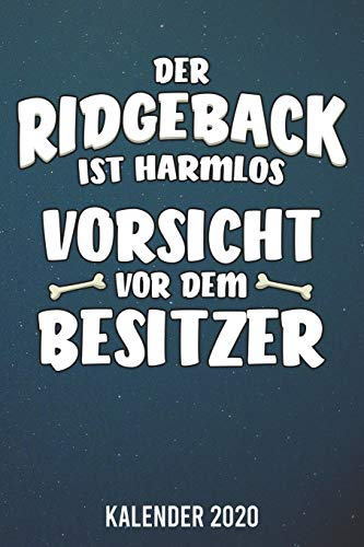 Kalender 2020: Rhodesian Ridgeback A5 Kalender Planer für ein erfolgreiches Jahr - 110 Seiten