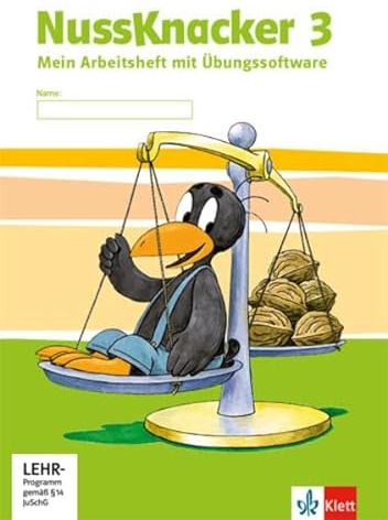 Nussknacker 3: Arbeitsheft mit CD-ROM Klasse 3 (Nussknacker. Ausgabe ab 2015)