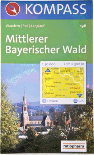 Mittlerer Bayerischer Wald. 1:50.000. GPS-genau