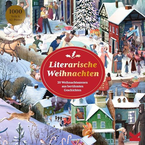Laurence King Literarische Weihnachten. 16 Weihnachtsszenen aus berühmten Geschichten