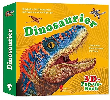 Dinosaurier 3D-Pop-up-Buch