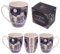Puckator MULP36 – Taza de Porcelana de Pasta Blanda – Diseño de Guerreros del Invierno, de Lisa Parker – 11 x 8,5 x 10,5 cm – Color Azul, Blanco y Gris