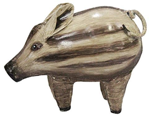 Pape Metall-Deko-Figur Mini-Wildschwein Frischling Metall bemalt Verschiedene Größen (klein)