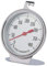 Termometro da Cucina, Termometro per Forno in Piedi Acciaio Inossidabile Display di Misurazione in Tempo Reale Temperature in Fahrenheit e Celsius Adatto per Prodotti da Forno da Cucina