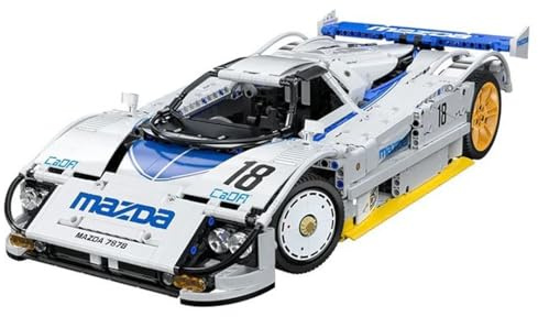 CaDA Mazda 787B C63007w Static Version Modellbausatz aus Klemmbausteinen Maßstab 1:10 Rennwagen Sportwagen Neu&OVP