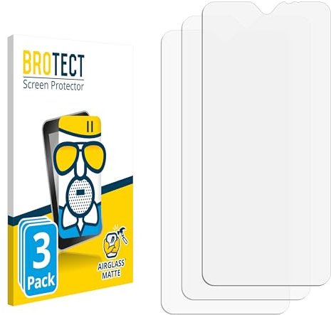 BROTECT Protector Pantalla Mate Cristal para LG K40S (3 Unidades) Protección Anti-Reflejos
