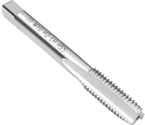 Utoolmart M10 Linksgewinde Maschinengewindebohrer Hochgeschwindigkeitsstahl H2-Gewindebohrer Maschinengewinde Gewinde Gewindebohrer für routinemäßige Wartungsarbeiten Reparaturarbeiten 1St
