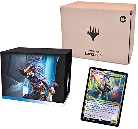 Magic The Gathering: Kamigawa Neon Dynasty Commander Deck – Buckle Up, Minimal Packaging Version (Englische Version)