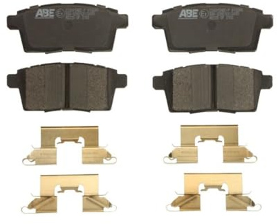 ABE C23015ABE-P Bremsbelagsatz Bremsbeläge Hinten Kompatibel mit MAZDA CX-5 KF