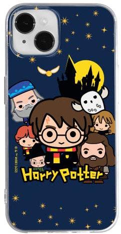 ERT GROUP mobile phone case for Iphone 14 PLUS original and officially Licensed Harry Potter pattern 100 optimally adapted to the shape of the mobile phone, case made of TPU