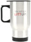 Kaffeebecher mit Aufschrift You Just Got Litt Up, Edelstahl, 400 ml