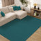 TAPISO Mono Teppich Kurzflor Indoor Outdoor UV-beständig Flaschengrün Einfarbig Wohnzimmer Schlafzimmer Kinderzimmer Modern Design ÖKO-TEX 300 x 400 cm