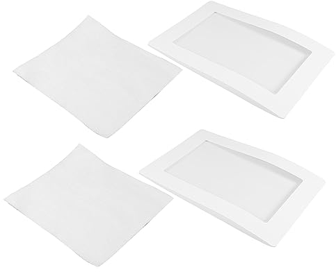 KOMBIUDA 2pezzi Sacchetti Per Pressare Fiori e Foglie Borse Assorbenti Per Pressatura Piante Per e Conservazione Fiori Secchi Multi-funzionali e Trasparenti