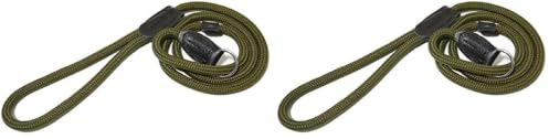Rosewood Rope Twist Slip Lead, Green (Pack of 2)