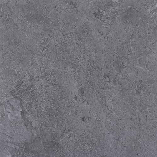ZOFUN 40 Pcs Floor Tiles, 30 x 30cm Vinyl Floor Tiles with Hotmelt Backing, Grey Marbled Self Adhesive Floor Planks, Peel & Stick Vinyl Tiles for DIY Kitchen, Dining Room, Bedrooms & Bathroom