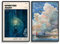 LJXOSKMK Spirited Away Poster Set (2 Stück), Ungerahmt, 30 x 45 cm, Klassisches Anime-Leinwandposter für Schlafzimmer, Ästhetische Wandkunst, Druck-Stil