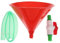 Cabilock 1 Satz Bier Trichter Kühles Bier Trichterfilter Sieb Spiele Zum Biertrinken Öltransfertrichter Partyzubehör Für Trinkspiele Bierzapfanlage Herausnehmbares Sieb Für Trichter Plastik