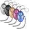 flintronic Persönlicher Alarm, 5 Stück 140 dB Selbstverteidigungsalarm , Taschenalarm Sirene mit LED-Licht und Schlüsselanhänger, für Frauen, Kinder, ältere Menschen, Nachtschicht