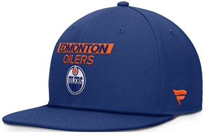 Fanatics - NHL Edmonton Oilers Structured Mid Crown Snapback Cap