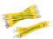 10Pcs BVR Solar Photovoltaic Ground Wire With Terminal 10/12/14 AWG Earth Wire Hole 5mm Yellow-Green Flexible Copper Earth Cable(10AWG 6MM2,10PCS_200MM)