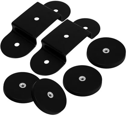 SOLUSTRE Magnetische Lichtbalkenhalterung Für Auto Robuste Halterung Aus Edelstahl Einfache Montage Ohne Bohren Zuverlässige Haltbarkeit Für Lichtleiste