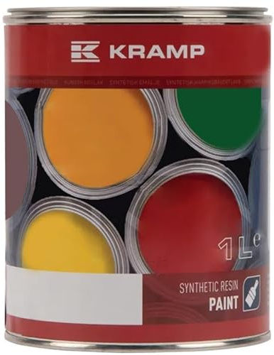 Genérico Pintura gris oscuro RAL 7021 para tractores y maquinaria agricola 1l