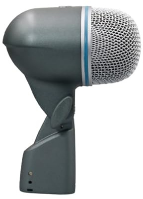 Joselin Microfono Dinamico Professionale BETA 52A per la Registrazione Audio In Studio e Sul Palco.