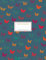 My Butterfly Pattern #6: LARGE Butterfly Composition Notebook College Ruled 8.5x11 100 Lined Pages (Welcome The Butterflies)