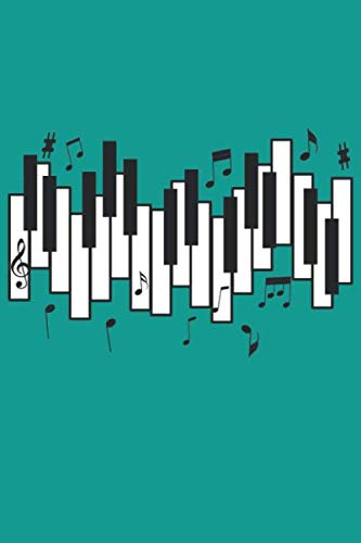 Klavier Notizbuch: Ein perfektes Geschenk für Klavier und Piano Spieler