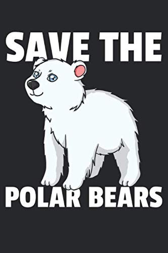 Eisbär Notizbuch: Eisbär Kalender für Polarbär Liebhaber / Wochenkalender / Terminkalender / Jahreskalender / A5 (6x9in) 120 Seiten 52 Wochen für Jahr 2025