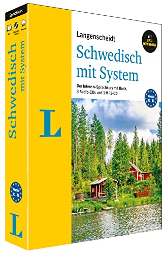Langenscheidt Schwedisch mit System: Der Intensiv-Sprachkurs mit Buch, 3 Audio-CDs und MP3-CD (Langenscheidt mit System)
