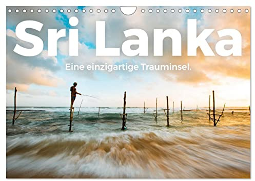 Sri Lanka - Eine einzigartige Trauminsel. (Wandkalender 2026 DIN A4 quer), CALVENDO Monatskalender: Zwölf idyllische Bilder von Sri Lanka. (CALVENDO Orte)