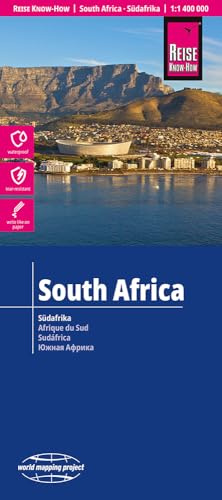 Reise Know-How Landkarte Südafrika | South Africa (1:1.400.000): reiß- und wasserfest (world mapping project)