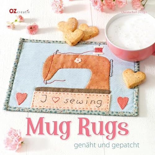 Mug Rugs: genäht und gepatcht