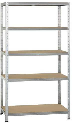 Dysell - CDF Regal 180x100x60 verzinkt - Steckregal Lagerregal Schwerlastregal Reifenregal Tafelregal Weitspannregal