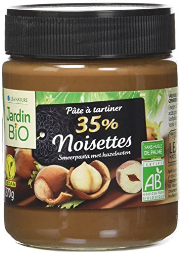 Jardin BiO étic Pâte à tartiner 35% Noisette