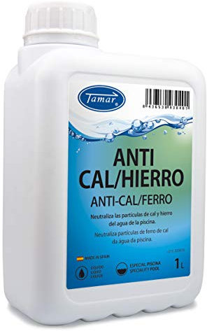 Tamar Antical/Hierro Liquido para Piscinas 1 litro