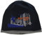 maximo Jungen Beanie Jersey, Rollrand, Bügelmotiv Mütze, Mehrfarbig (Dunkelmarine/Graumeliert 11), 53