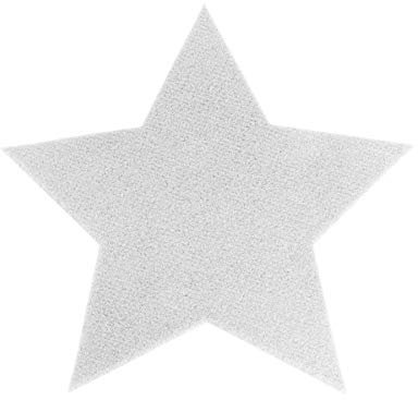 Primaflor - Ideen in Textil Tisch Platzset Weihnachtstischdekoration RevExpo Stern - Weiß 29,5 cm, Untersetzer, Platzdeckchen