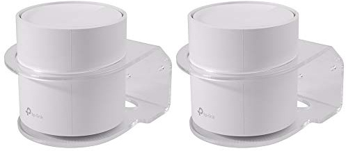 BECEMURU Supporto da Parete Supporto da Tavolo Stabilità Supporto da Parete per Montaggio a Muro Supporto Deco X20/X25/X60/X68/W3600 Wifi Sistema Home Wi-Fi (2 Pacco)