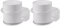 BECEMURU Supporto da Parete Supporto da Tavolo Stabilità Supporto da Parete per Montaggio a Muro Supporto Deco X20/X25/X60/X68/W3600 Wifi Sistema Home Wi-Fi (2 Pacco)