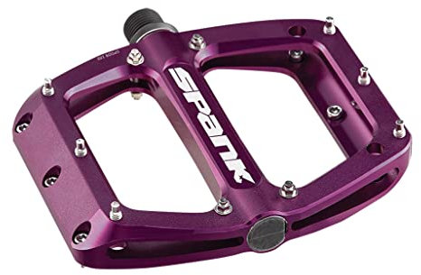 Spank Pedale Spoon Reboot L, Purple Fahrrad, Erwachsene, Uni, 110 x 105 mm