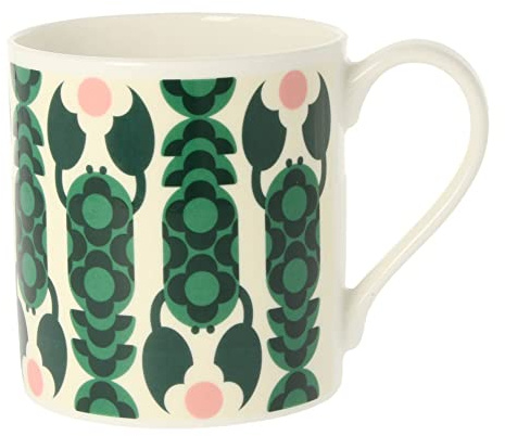 Orla Kiely Lobster Pot Mug Colour: Orla Kiely Teal