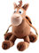 uiuoutoy Peluche Bullseye le cheval 25,4 cm