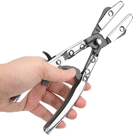 Alicates para abrazaderas mangueras Alicates para pinzar mangueras Mordazas giratorias universales para limpieza desagües máquinas, mangueras automóviles, tuberías radiadores, tuberías (8 inches)